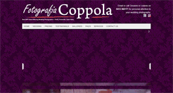 Desktop Screenshot of fotografiacoppola.com